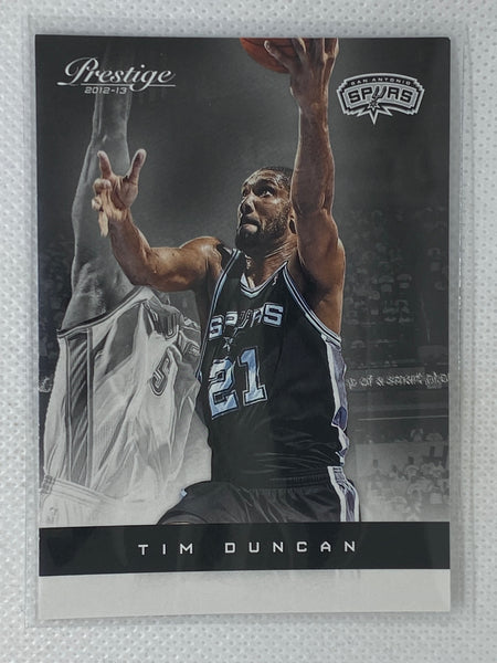 2012-13 Panini Prestige Tim Duncan #40 San Antonio Spurs