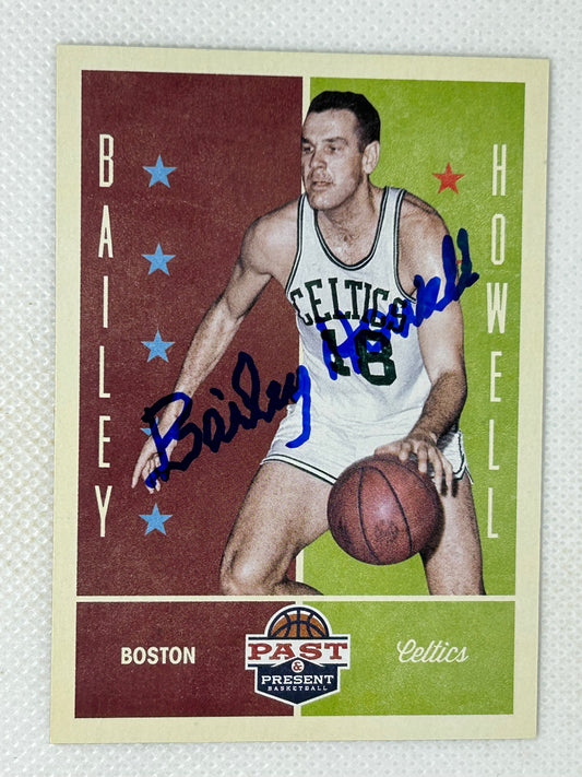 2012-13 Panini Past & Present #99 Bailey Howell Boston Celtics Signed Card