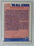 1990-91 Fleer Clyde Drexler All-Star Card #11 Portland Trailblazers