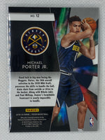 2018 Panini Prizm Freshman Phenoms Michael Porter Jr. Rookie RC #12 Denver Nuggets