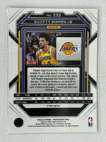 2022-23 Panini Prizm Silver Rookie #232 Scottie Pippen Jr. Los Angeles Lakers