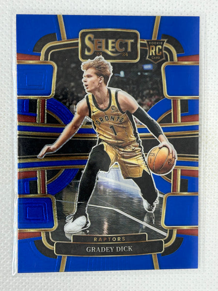 2023-24 Panini Select Rookie Gradey Dick #90 Toronto Raptors