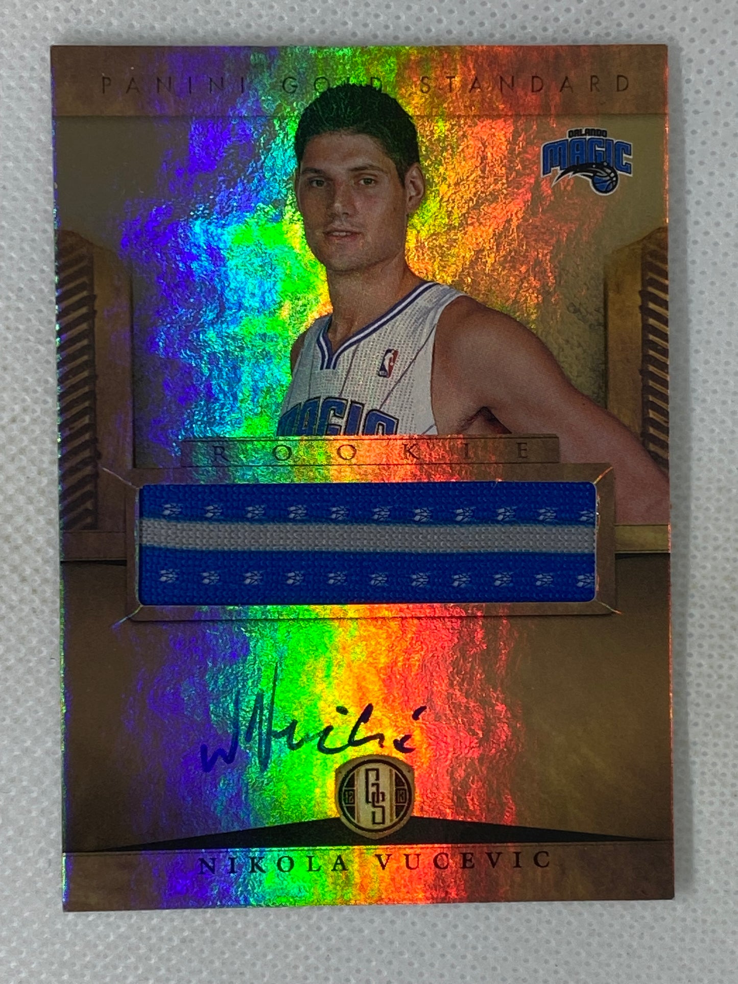 2012-13 Panini Gold Standard Nikola Vucevic #289 Rookie Auto Orlando Magic