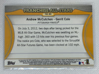 2012 Bowman Chrome Franchise All Stars #FAS-MC Andrew McCutchen Gerrit Cole