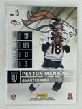 2014 Panini Contenders #15 Peyton Manning Denver Broncos