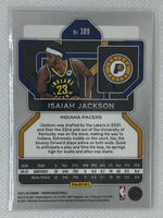 2021-22 Panini Prizm Rookie Isaiah Jackson #309 Indiana Pacers