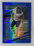 2021 Panini Donruss Optic Khalil Mack Blue Prizm Parallel #80 /179 Chicago Bears