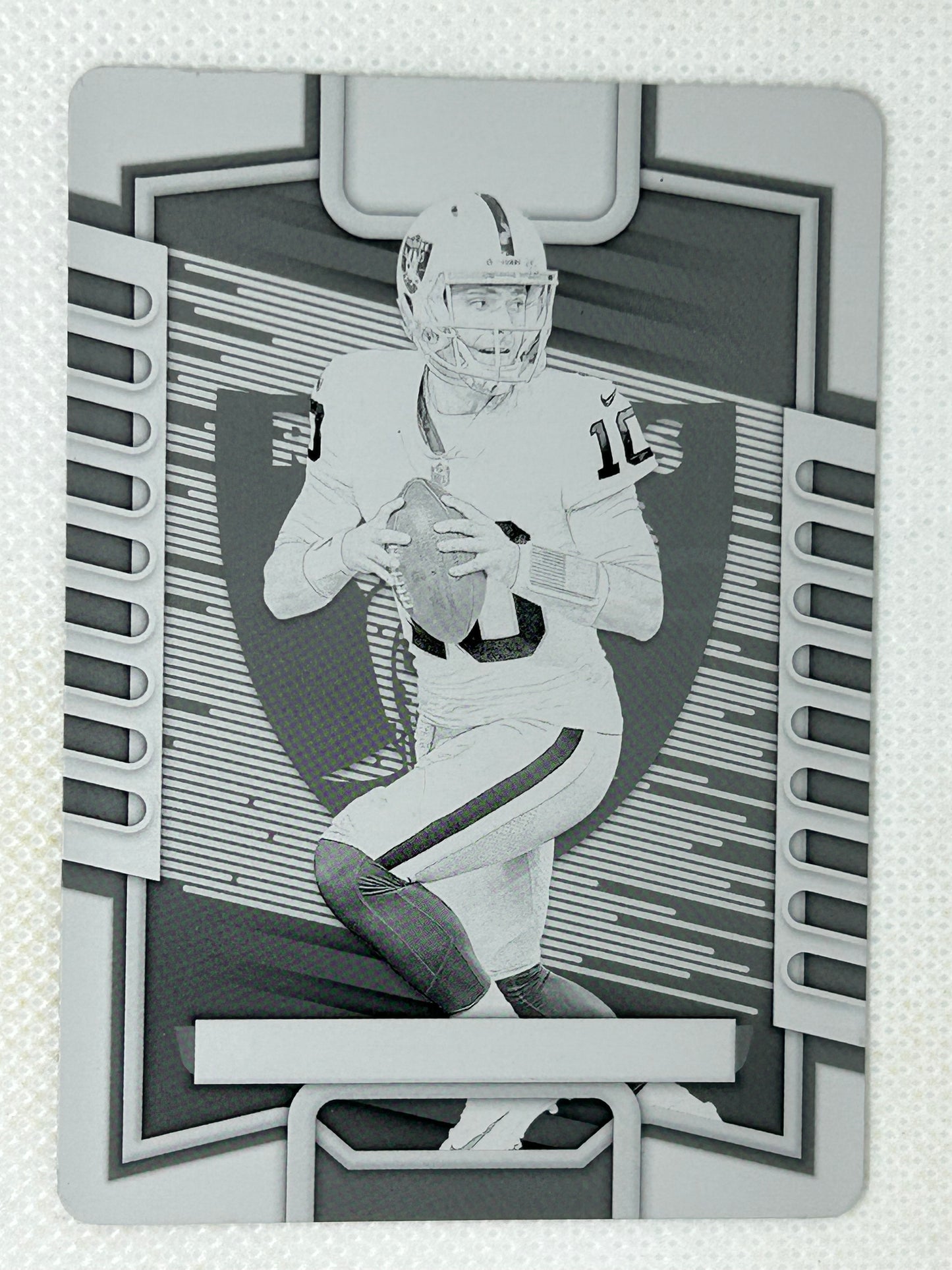 2023 Panini Absolute #2 Jimmy Garoppolo Printing Plate 1/1 Las Vegas Raiders