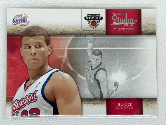 2010 Panini Studio Rookie #136 Blake Griffin Los Angeles Clippers