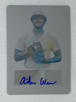 2021 Leaf Perfect Game Printing Plate 1/1 Aidan Weaver Autograph - Duke Blue Devils