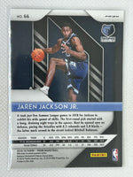 2018-19 Panini Prizm Red White & Blue Jaren Jackson Jr Rookie Memphis Grizzlies #66