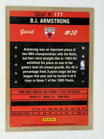 2012-13 Panini Past & Present #177 B.J Armstrong Chicago Bulls Signed Card