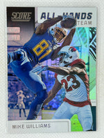 2019 Panini Score All-Hands Team AHT-7 Mike Williams San Diego Chargers