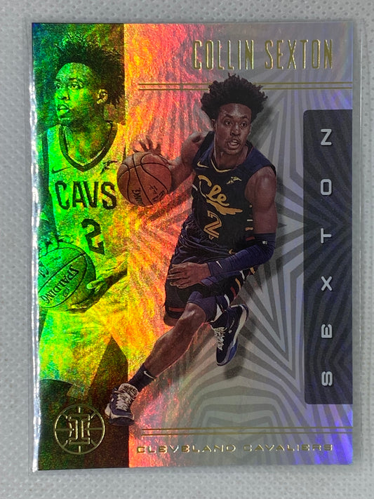 2019-20 Panini Illusions #65 Collin Sexton Cleveland Cavaliers