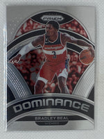 2022-23 Panini Prizm Dominance Bradley Beal #13 Washington Wizards