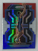 2021-22 Panini Prizm Red White & Blue Santi Aldama #276 Memphis Grizzlies