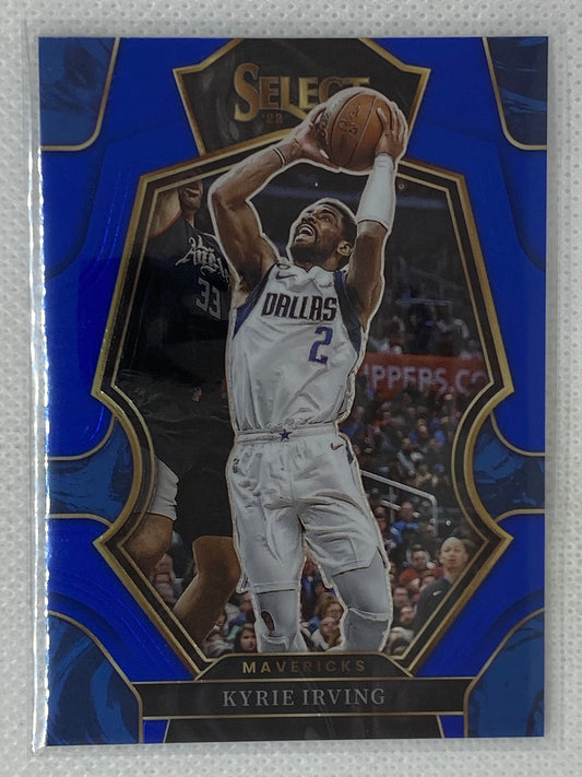 2022-23 Panini Select Blue #130 Kyrie Irving Dallas Mavericks