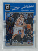 2016-17 Donruss Optic Alex Abrines RC #196 Oklahoma City Thunder