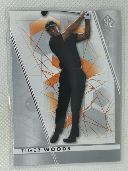 2023 Upper Deck Portfolio SP Authentic Tiger Woods #1