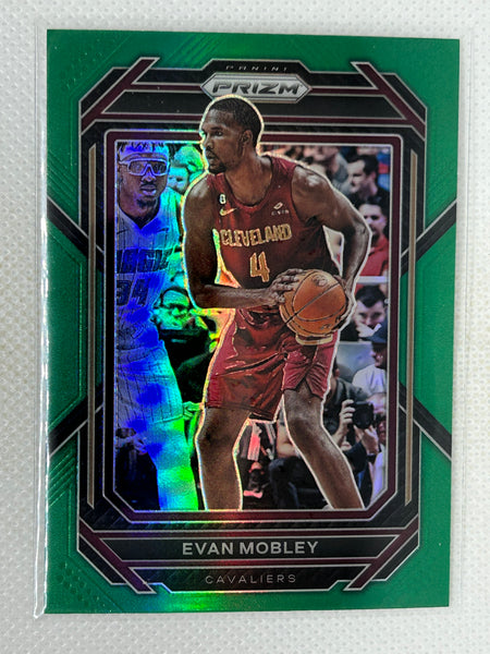 2022-23 Panini Prizm Green Evan Mobley #81 Cleveland Cavaliers