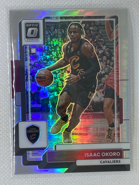2022-23 Donruss Optic Isaac Okoro #86 Silver Holo Prizm Cleveland Cavaliers