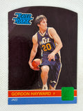 2010-11 Donruss Rated Rookie Emerald Die-Cut Gordon Hayward #236 Utah Jazz