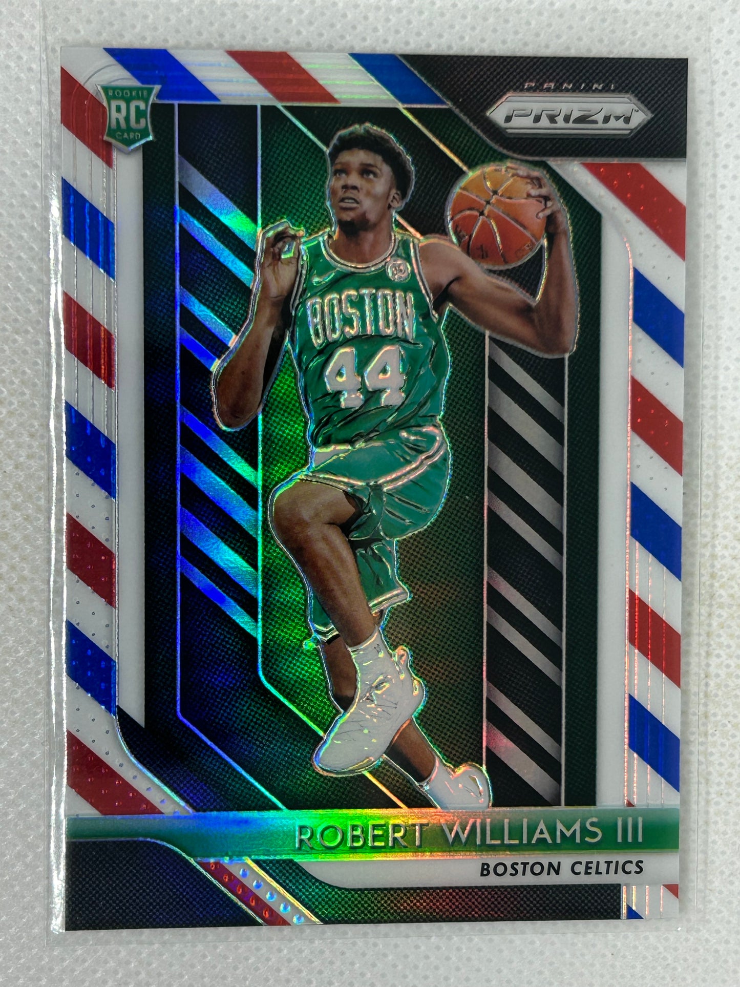 2018-19 Panini Prizm Red White & Blue Robert Williams III #138 Boston Celtics