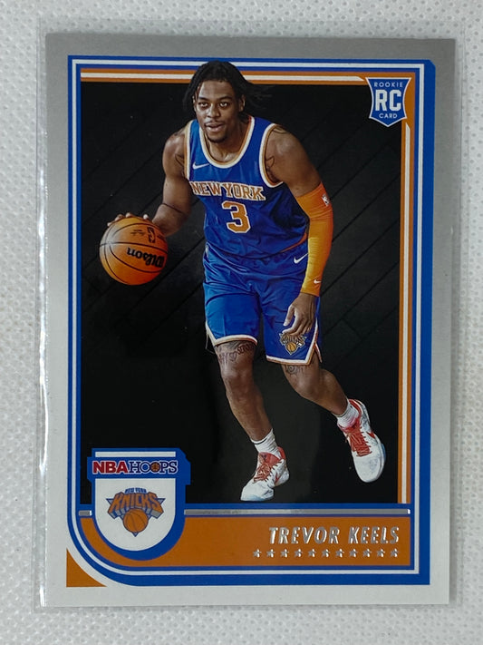 2022-23 Panini Hoops Trevor Keels Rookie #267 New York Knicks