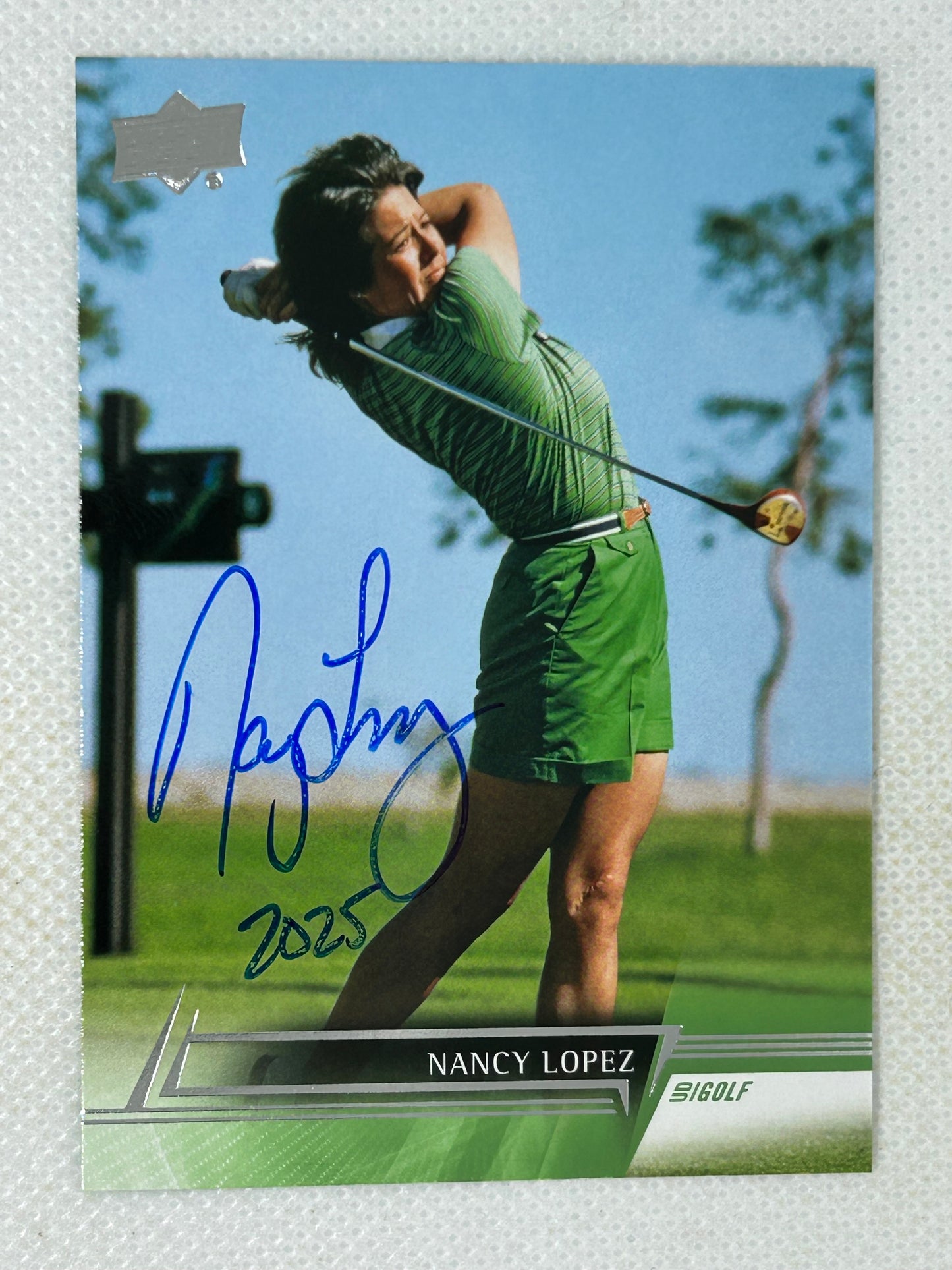 2024 Upper Deck Golf #6 Nancy Lopez Signed Card