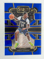 2023-24 Panini Select Rookie Jordan Hawkins #72 New Orleans Pelicans