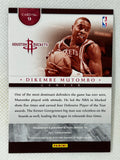 2012-13 Panini Elite All Time Greats #9 Autograph Dikembe Mutombo /99 Houston Rockets