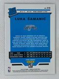 2019-20 Panini Donruss Luka Samanic Pink Lazer Rookie /99 #218