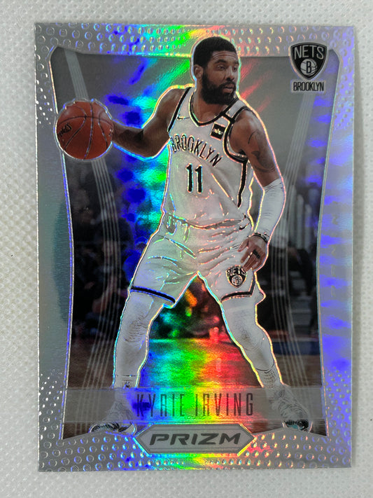 2020-21 Panini Prizm Flashbacks #12 Kyrie Irving Silver Prizm Throwback 2012-13 Brooklyn Nets