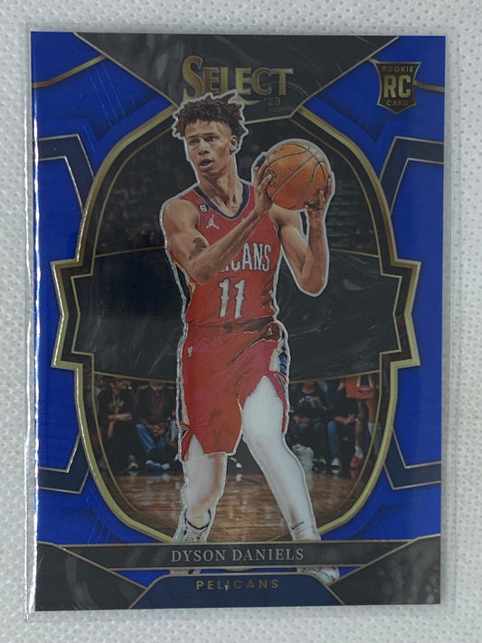 2022-23 Panini Select Dyson Daniels Blue Concourse Rookie #67 New Orleans Pelicans