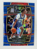 2021-22 Panini Select Shimmer Rookie Keon Johnson #40 Los Angeles Clippers