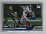 2022 Panini Absolute Football Saquon Barkley Last Call LC-13 New York Giants