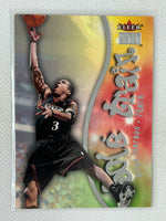 2000-01 Fleer Premium Sole Train Allen Iverson #13ST Philadelphia 76ers