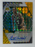 2022-23 Panini Mosaic Nate Archibald Gold Mosaic Prizm Autograph /10 SP Boston Celtics