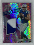 2020 Panini Spectra Jacob Eason Neon Purple Prizm Rookie Next Era Patch NE-JE /25 Indianapolis Colts