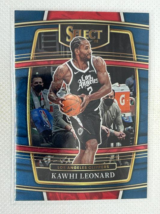 2021-22 Panini Select Kawhi Leonard #20 Los Angeles Clippers