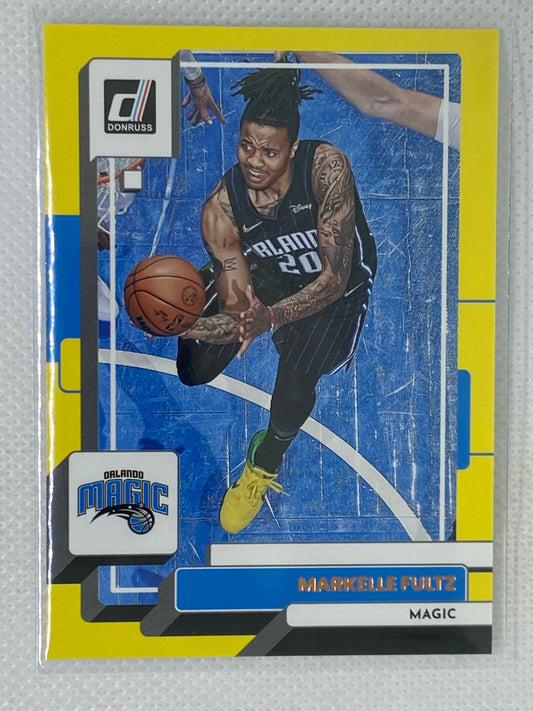 2022-23 Panini Donruss Yellow #78 Markelle Fultz Orlando Magic