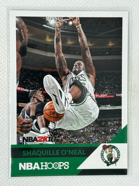 2017-18 Panini Hoops NBA 2K18 #19 Shaquille O'Neal Boston Celtics