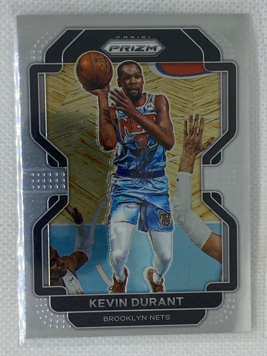 2020-21 Panini Prizm Base Kevin Durant #120 Brooklyn Nets