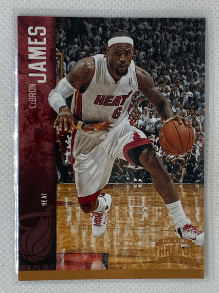 2012-13 Panini Threads LeBron James #76 Miami Heat