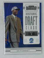 2022-23 Panini Contenders - Historic Draft Class Contenders #8 Kevin Garnett