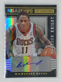 2014-15 Panini Hoops Hot Signatures #27 Brandon Knight Milwaukee Bucks