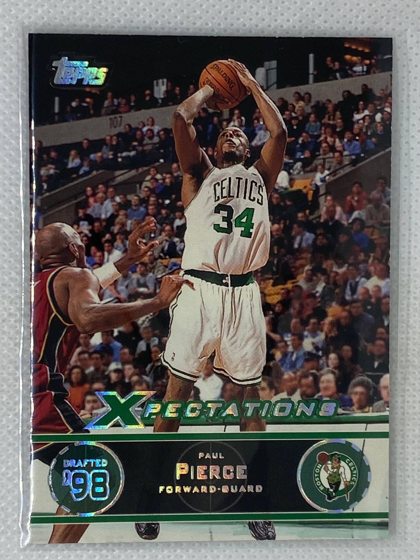 2001-02 Topps Xpectations Previews Paul Pierce #PP2 HOF