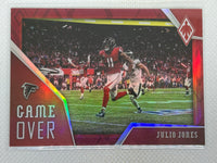 2020 Panini Phoenix Game Over Red /299 #12 Julio Jones Atlanta Falcons