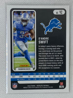 2022 Panini Absolute Football Green D'Andre Swift #42 Detroit Lions