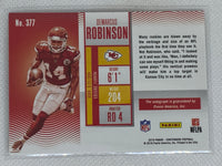 2016 Contenders RPS Variation Playoff Ticket Demarcus Robinson Rookie Auto #377 Kansas City Chiefs